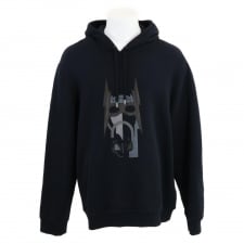 宅配でエルメスを買取。22AWコレクションよりレザーパッチがあしらわれたスウェットフーディを買取ました。状態は未使用品です。