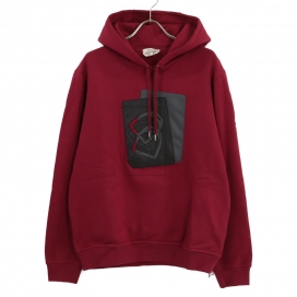エルメスの23AW Leather Patch Hoodie レザーパッチ プルオーバー スウェットパーカーの買取実績です。