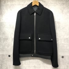 エルメス 18年製 ウール×カウレザー ブルゾン 買取実績です。