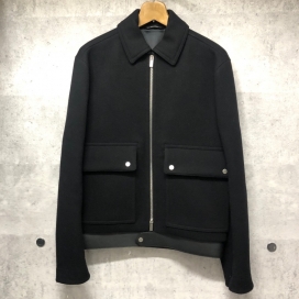 エルメスの18年製 ウール×カウレザー ブルゾンの買取実績です。