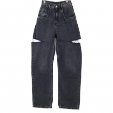 メゾンマルジェラ S51LA0051 24年製 ブラック PANTS 5 POCKETS カットオフデニムパンツ 買取実績です。