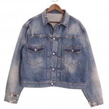 メゾンマルジェラ 23AW ヴィンテージウォッシュ デコルティケ デニムジャケット 買取実績です。