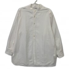 マーティーアンドサンズを浜松入野で買取。ホワイトカラーでリネンのプルオーバーシャツを買取ました。状態は若干の使用感がある中古品です。