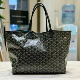 ゴヤールのブラック/グリーン/ブラウン 高島屋限定カラー サンルイPM トートバッグの買取実績です。