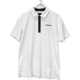 ブリーフィングのBRG231M02 ホワイト SH MS BIAS LOGO HALF ZIP SHIRTの買取実績です。