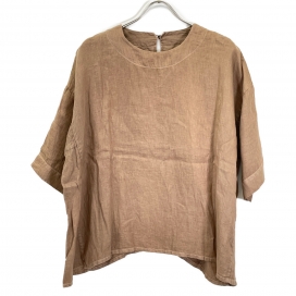 アーツ&サイエンスの0231-L6234-1024 ブラウンベージュ SHORT SLEEVE TENT LINE BLOUSEの買取実績です。
