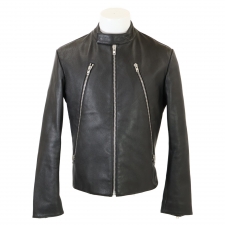 メゾンマルジェラ S50AM0347 ゴートレザー 5ZIP LEATHER JACKET 八の字ライダース 買取実績です。