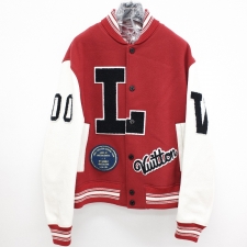 ルイヴィトンを広尾で買取。19AW HHL07EJNU 赤 ベースボールジャケットウィズパッチを買取ました。状態は綺麗な状態の中古美品です。