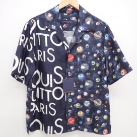 ルイヴィトンの19年 ロゴ×惑星 開襟シャツの買取実績です。