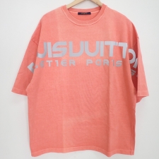 ルイヴィトンを広尾で買取。HEY60W 正規 18SS オレンジ リフレクトロゴ オーバーサイズTシャツを買取ました。状態は綺麗な状態の中古美品です。