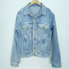 ルイヴィトンを広尾で買取。正規 19SS ブルー HGA73WLVP ダブルフロント デニムジャケットを買取ました。状態は綺麗な状態の中古美品です。