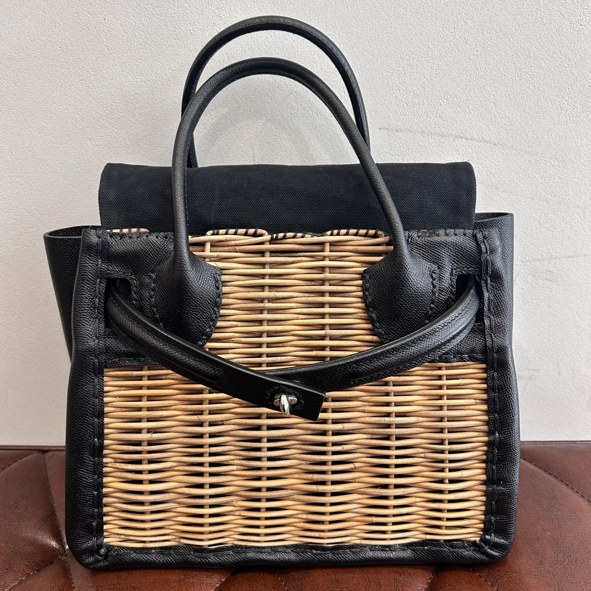 エバゴス ebagos スタイリストバッグ 型押しキップ ebagos