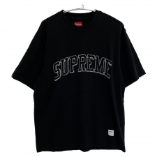 シュプリーム 23SS ブラック SKETCH EMBROIDERED S/S TOP ロゴ刺繍Ｔシャツ 買取実績です。