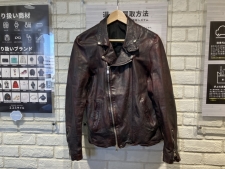 新宿でストラムの革ジャンを買取。地生フルタンニンダブルダイドダブルライダース、STL031-01を買取しました。状態は綺麗な状態の中古美品です。