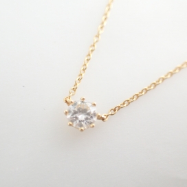 アーカーのK18 0.15ct ソルティアラウンド ネックレスの買取実績です。
