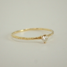アーカー 0.04ct K18 カリーニョ ハート リング 買取実績です。