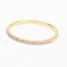 アーカー K18 0.08ct VC0210200200 ティナ ハーフエタニティ リング 買取実績です。