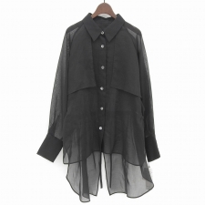 アドーア 20年 ブラック ソフトオーガンジー ブラウス 買取実績です。