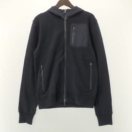 ヘルノの20SS ネイビー ラミナー ジップアップ フーディー パーカーの買取実績です。