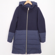 ヘルノ 19AW ネイビー PI0848D 39601 ダウン切リ替エウールコート 買取実績です。