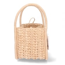 メゾンエヌアッシュパリ GL1R03B235 raffia mini tote bag ラフィア ミニ 買取実績です。