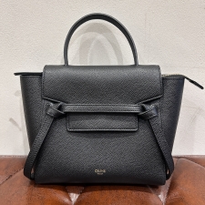 セリーヌ ブラック 189003ZVA ナノ ベルトバッグ グレインドカーフスキン 買取実績です。