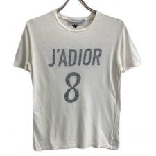 ディオール ホワイト 843T03TC428 J DIOR 8 フロントロゴ 半袖Tシャツ 買取実績です。