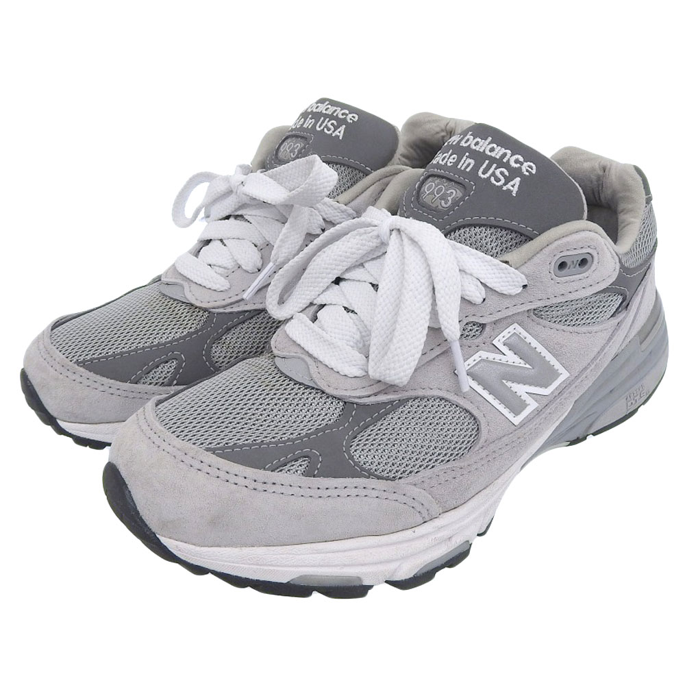 心斎橋でニューバランス買取。USA製のグレーのローカットスニーカー