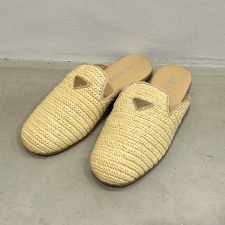 プラダ 2S2984_2C2T_F0018 クロシェ ミュール サンダル 買取実績です。