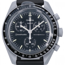 オメガ 【スウォッチ】SO33M100 MISSION TO THE MOON クオーツ時計 買取実績です。