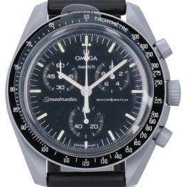 オメガの【スウォッチ】SO33M100 MISSION TO THE MOON クオーツ時計の買取実績です。
