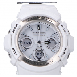 G-SHOCK(gショック)のAWG-M100SMW-7AJF マリンホワイト アナデジ 電波ソーラー 腕時計の買取実績です。