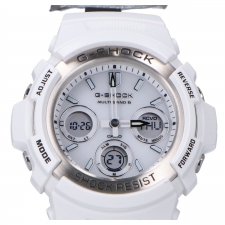 G-SHOCK(gショック) AWG-M100SMW-7AJF マリンホワイト アナデジ 電波ソーラー 腕時計 買取実績です。