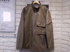 エルメス  commande particuliere SPオーダー ラムスキン スタンドカラー 2ポケット レザージャケット 買取実績です。