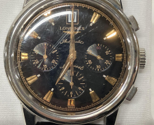 ロンジン L1.641.4.52.2 コンクエスト クロノグラフオートマチックウォッチ 買取実績です。