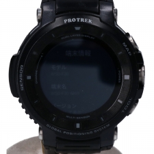 カシオ ブラック WSD-F30 PROTREK スマートウォッチ 買取実績です。