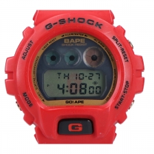 カシオ 赤 DW-6900 APE 時計 買取実績です。