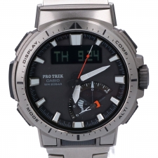 カシオ ×PRO TREK 黒 PRW-70YT-7JF タフソーラー 電波時計 買取実績です。