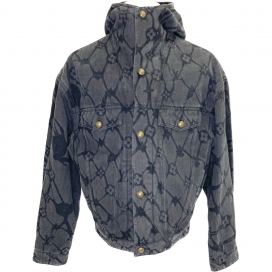 ルイヴィトンのブラック 24AW モノグラム デニムブルゾン 1AFQBIの買取実績です。