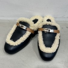 エルメス オズ ボア ミュールサンダル 買取実績です。