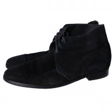 クロケット&ジョーンズ ×エディフィス CHUKKA 黒 チャッカブーツ 買取実績です。