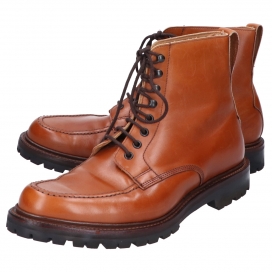 クロケット&ジョーンズのバーニーズ別注 ブラウン レースアップブーツの買取実績です。