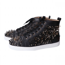 クリスチャンルブタン 1111173 黒 LOUIS PIK PIK FLAT CALF ハイカットスニーカー 買取実績です。