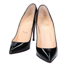 クリスチャンルブタン ブラック PIGALLE FOLLIES 100 PATENT パテント ヒール パンプス 買取実績です。