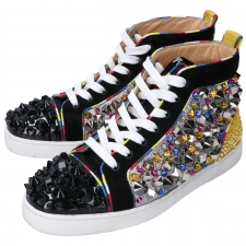 クリスチャンルブタン 1190412 REMIX FLAT PAT スタッズ ハイカットスニーカー 買取実績です。