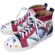 クリスチャンルブタン LOUIS ORLATO FLAT CALF LOVE ハイカットスニーカー 買取実績です。
