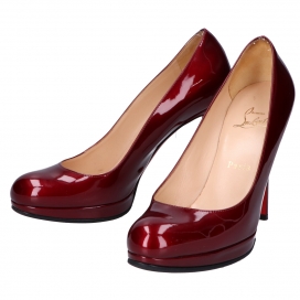 クリスチャンルブタンのNEW SIMPLE PUMP120 メタル ルージュ パンプスの買取実績です。