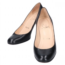 クリスチャンルブタン MISS GENA 85 KID ブラック パンプス 買取実績です。