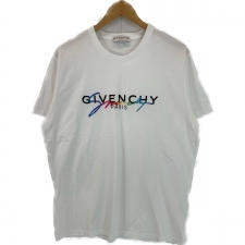 ジバンシィ ホワイト BM70RL3002 レインボー シグネチャー ロゴ Tシャツ 買取実績です。