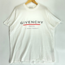 ジバンシィ ホワイト BM70U23002 クルーネック ロゴプリントTシャツ 買取実績です。